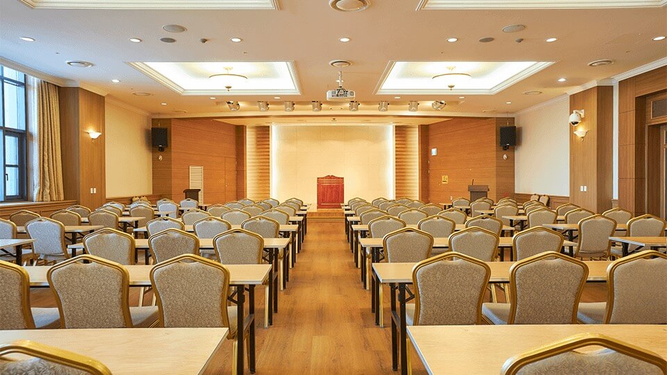 Grand Ballroom facility in Geomundo Ocean Palace Hotel