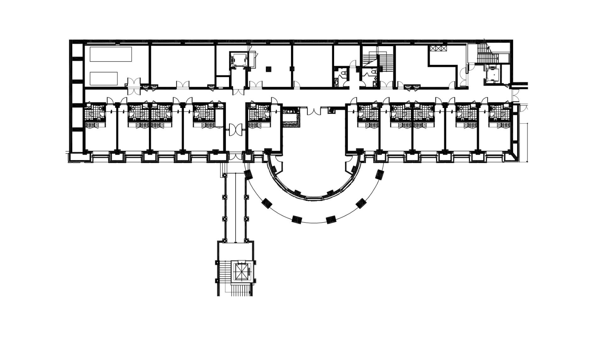 Geomundo Ocean Palace Hotel First Floor Plan