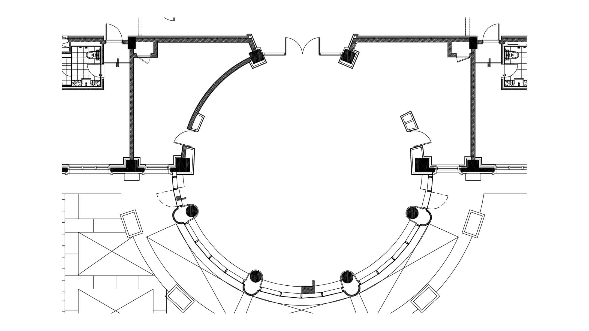 Geomundo Ocean Palace Hotel Second Floor Café Baekdo Plan