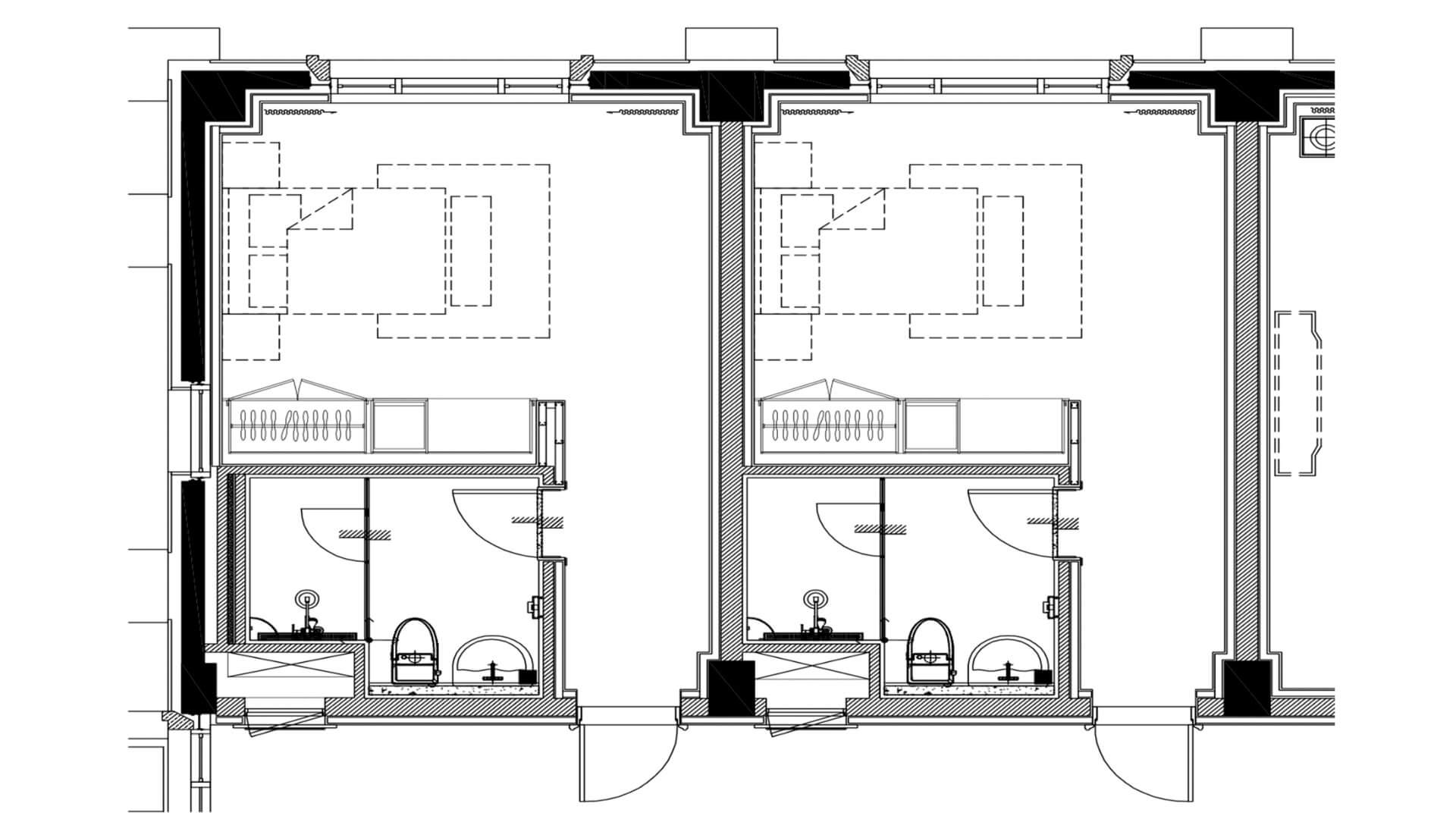 Geomundo Ocean Palace Hotel Deluxe Room Floor Plan