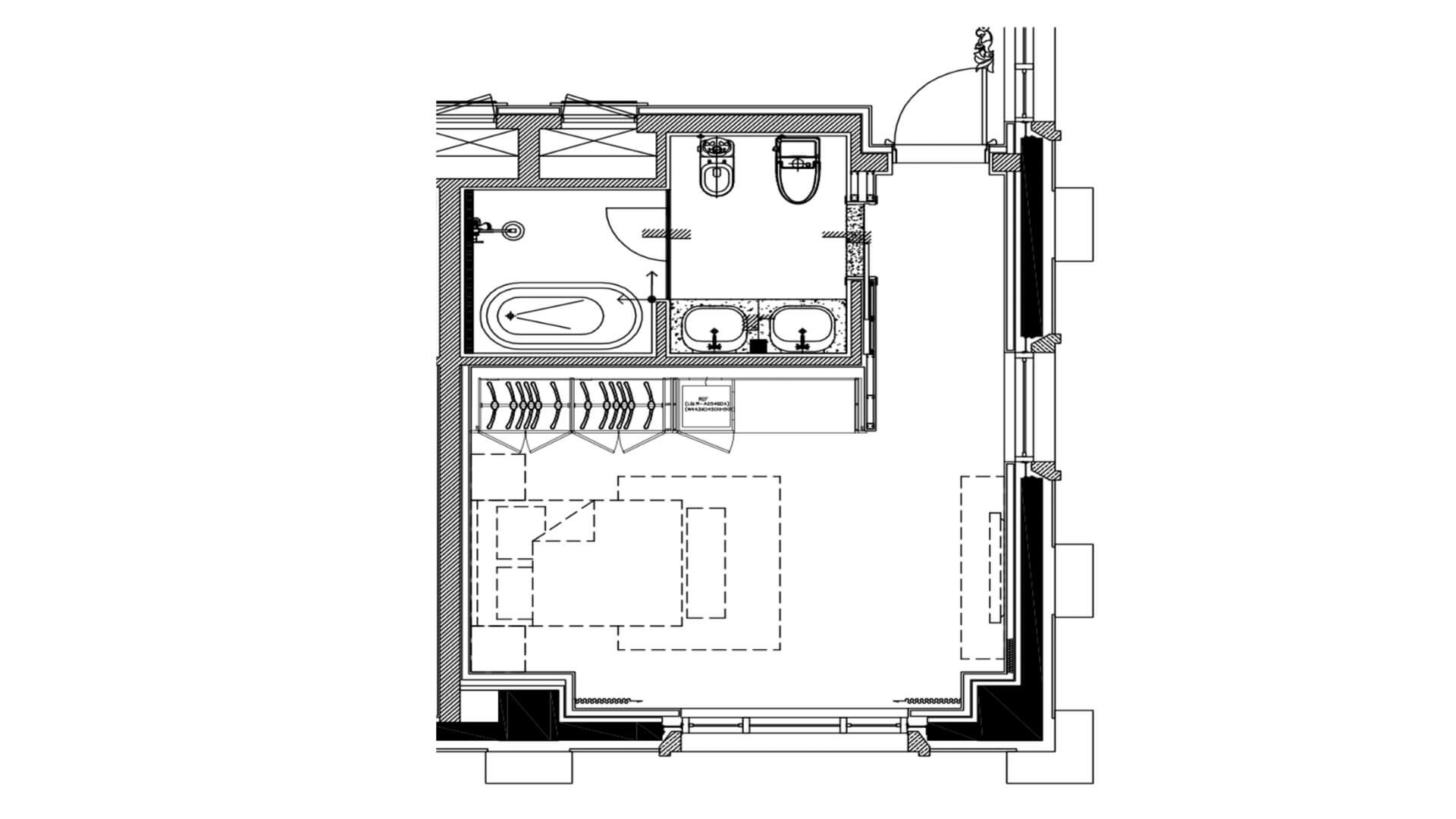 Geomundo Ocean Palace Hotel Deluxe Room Floor Plan